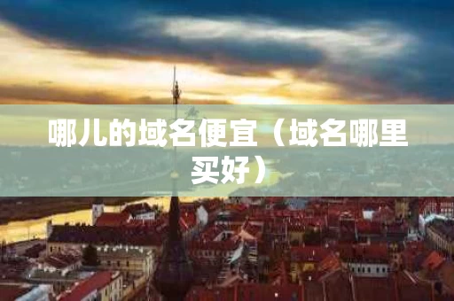 哪儿的域名便宜（域名哪里买好）