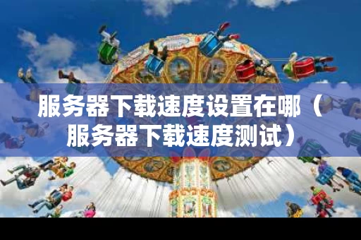 服务器下载速度设置在哪（服务器下载速度测试）