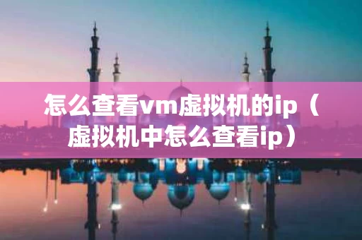 怎么查看vm虚拟机的ip（虚拟机中怎么查看ip）