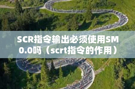 SCR指令输出必须使用SM0.0吗（scrt指令的作用）