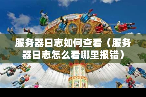 服务器日志如何查看（服务器日志怎么看哪里报错）