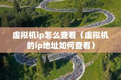 虚拟机ip怎么查看（虚拟机的ip地址如何查看）