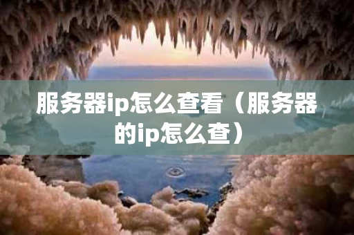 服务器ip怎么查看（服务器的ip怎么查）