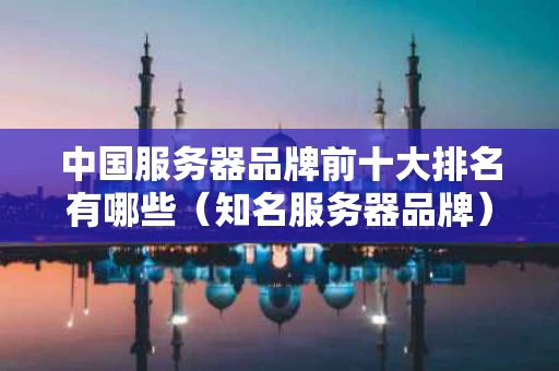 中国服务器品牌前十大排名有哪些（知名服务器品牌）