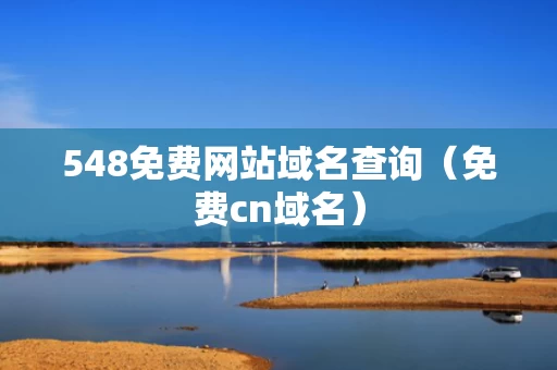 548免费网站域名查询（免费cn域名）