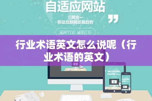 行业术语英文怎么说呢（行业术语的英文）