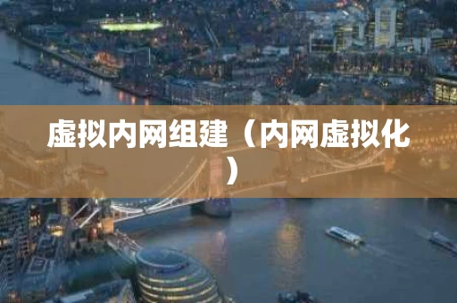 虚拟内网组建（内网虚拟化）