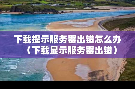 下载提示服务器出错怎么办（下载显示服务器出错）