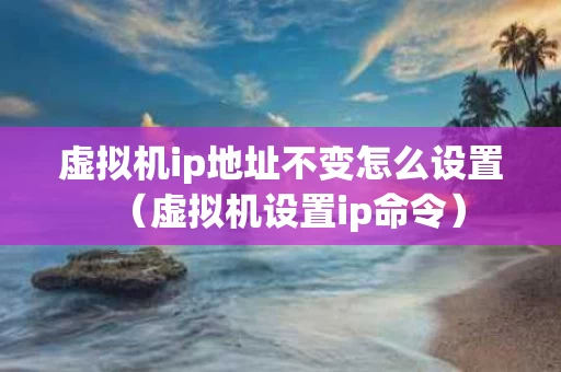 虚拟机ip地址不变怎么设置（虚拟机设置ip命令）