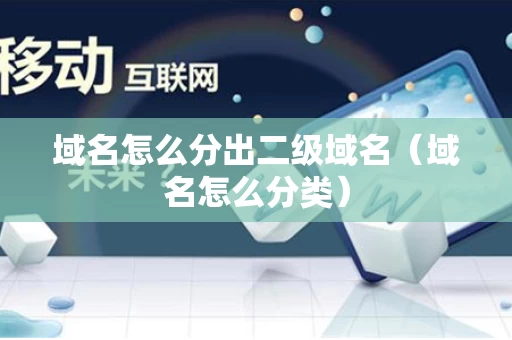 域名怎么分出二级域名（域名怎么分类）