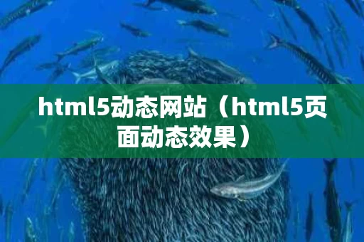 html5动态网站（html5页面动态效果）