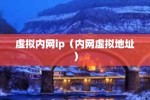 虚拟内网ip（内网虚拟地址）