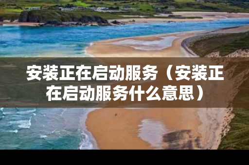 安装正在启动服务（安装正在启动服务什么意思）