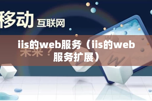 iis的web服务（iis的web服务扩展）