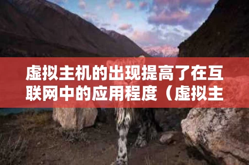 虚拟主机的出现提高了在互联网中的应用程度（虚拟主机的优点不包括）