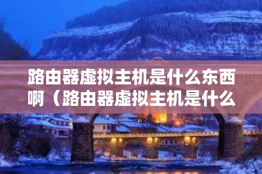 路由器虚拟主机是什么东西啊（路由器虚拟主机是什么东西啊）