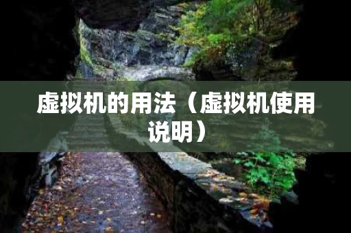 虚拟机的用法（虚拟机使用说明）