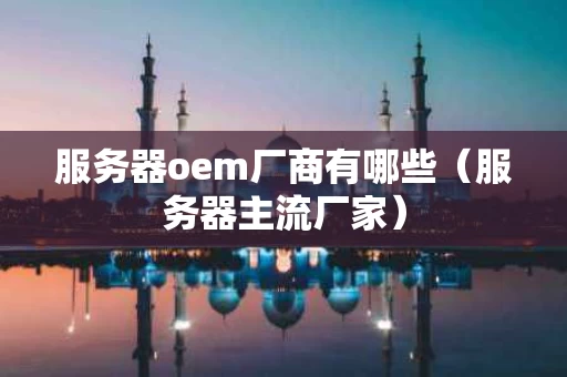 服务器oem厂商有哪些（服务器主流厂家）