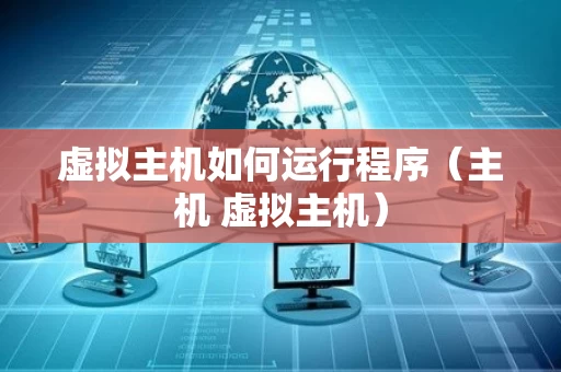 虚拟主机如何运行程序（主机 虚拟主机）