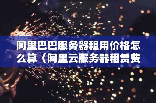 阿里巴巴服务器租用价格怎么算（阿里云服务器租赁费）