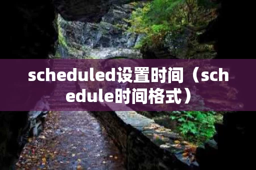 scheduled设置时间（schedule时间格式）