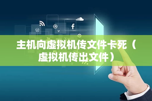 主机向虚拟机传文件卡死（虚拟机传出文件）