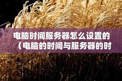 电脑时间服务器怎么设置的（电脑的时间与服务器的时间不一致怎么处理）