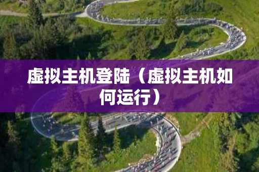 虚拟主机登陆（虚拟主机如何运行）