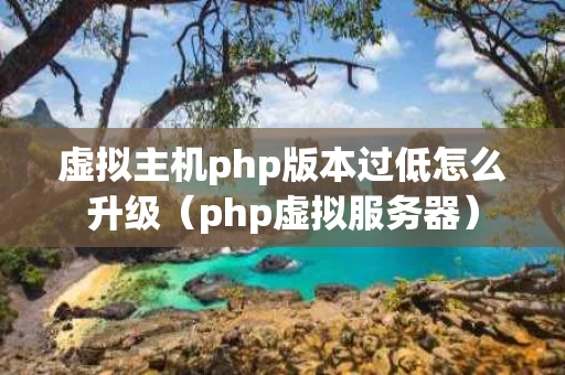 虚拟主机php版本过低怎么升级（php虚拟服务器）