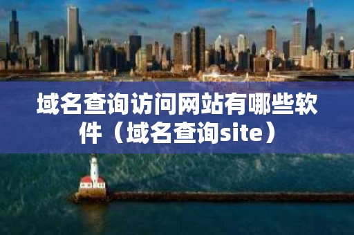 域名查询访问网站有哪些软件（域名查询site）