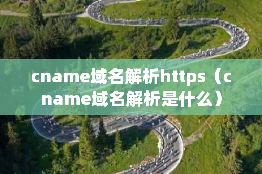 cname域名解析https（cname域名解析是什么）