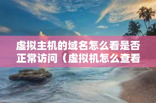 虚拟主机的域名怎么看是否正常访问（虚拟机怎么查看域名）