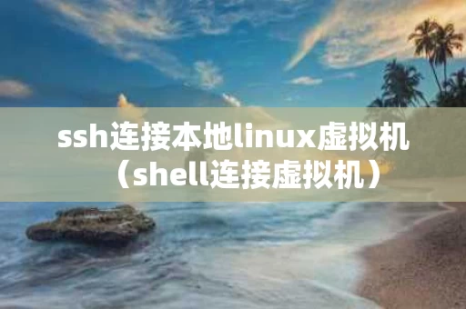 ssh连接本地linux虚拟机（shell连接虚拟机）