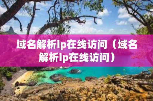 域名解析ip在线访问（域名解析ip在线访问）