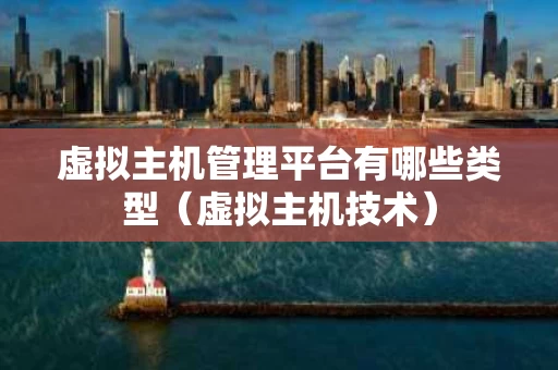虚拟主机管理平台有哪些类型（虚拟主机技术）