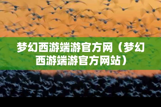 梦幻西游端游官方网（梦幻西游端游官方网站）