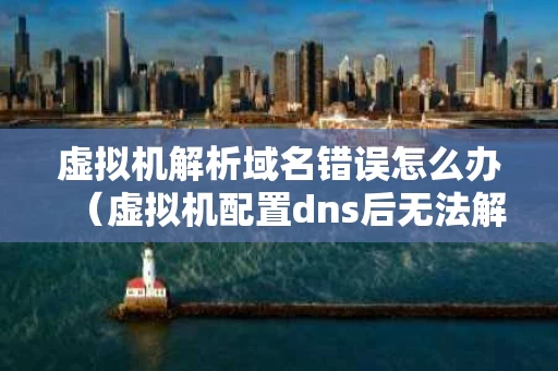 虚拟机解析域名错误怎么办（虚拟机配置dns后无法解析域名）