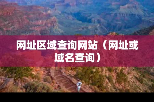网址区域查询网站（网址或域名查询）