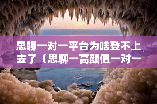 思聊一对一平台为啥登不上去了（思聊一高颜值一对一视频）