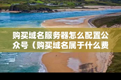 购买域名服务器怎么配置公众号（购买域名属于什么费用）