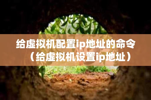 给虚拟机配置ip地址的命令（给虚拟机设置ip地址）