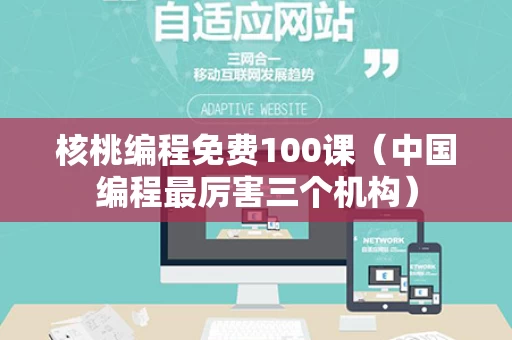 核桃编程免费100课（中国编程最厉害三个机构）