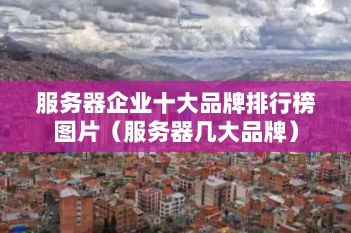 服务器企业十大品牌排行榜图片（服务器几大品牌）