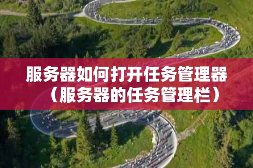 服务器如何打开任务管理器（服务器的任务管理栏）