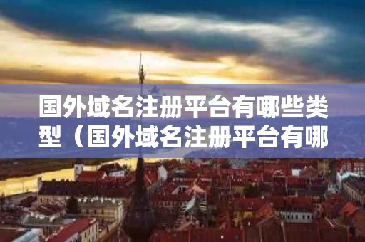 国外域名注册平台有哪些类型（国外域名注册平台有哪些类型的）