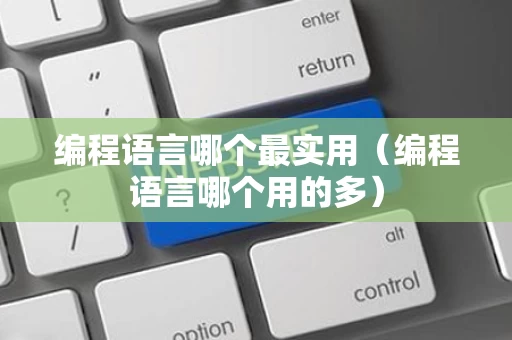 编程语言哪个最实用（编程语言哪个用的多）
