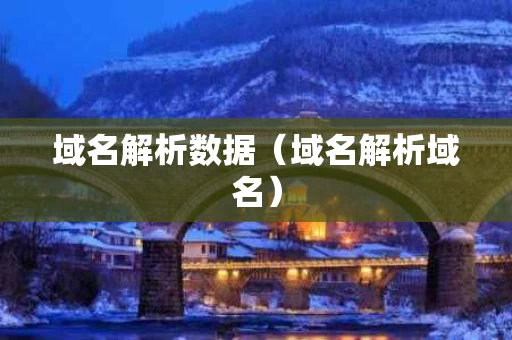 域名解析数据（域名解析域名）