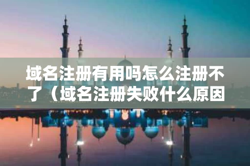 域名注册有用吗怎么注册不了（域名注册失败什么原因）