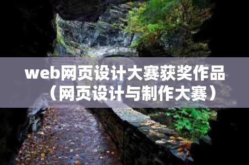 web网页设计大赛获奖作品（网页设计与制作大赛）