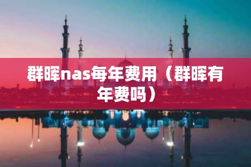 群晖nas每年费用（群晖有年费吗）